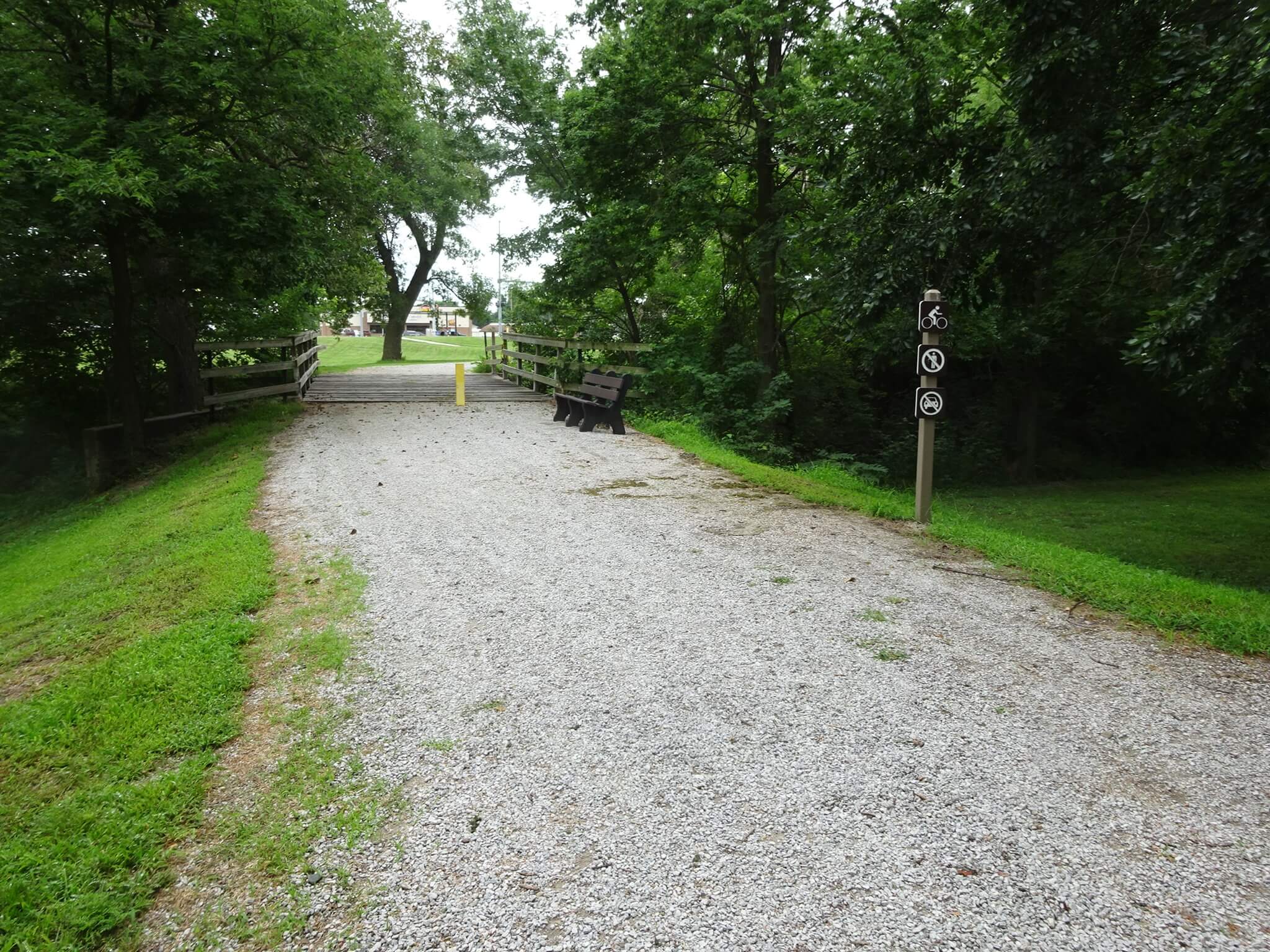 A walking trail